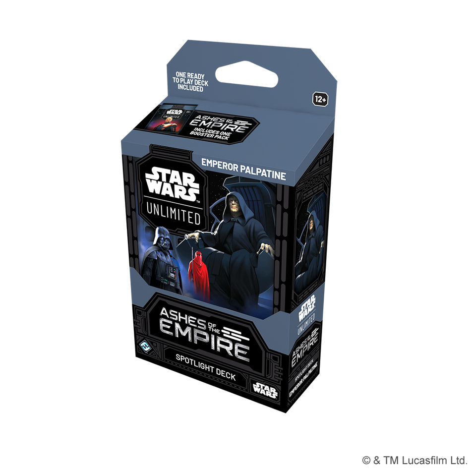 Star Wars: Unlimited - Ashes of the Empire: Spotlight Deck Emperor Palpatine