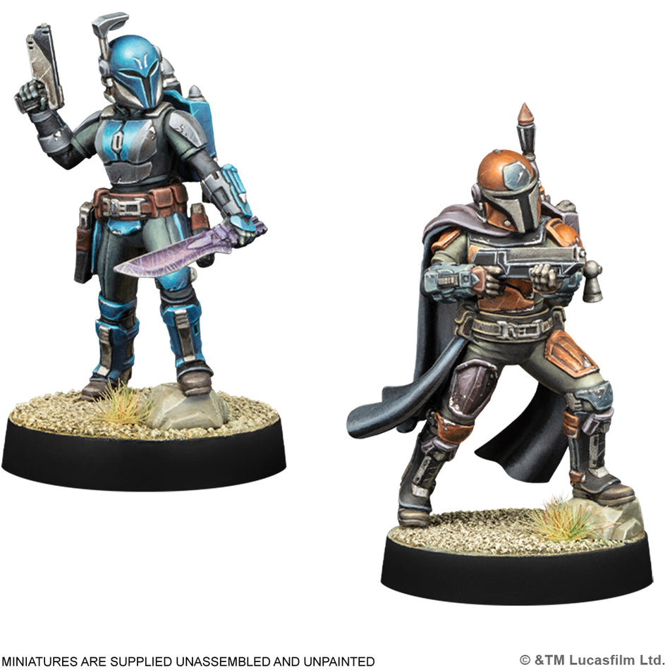 Star Wars: Legion - Customizable Mandalorian Leader and Hunter (Preorder)