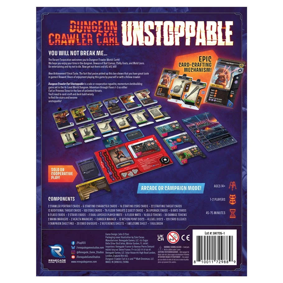 Dungeon Crawler Carl Unstoppable (Preorder)