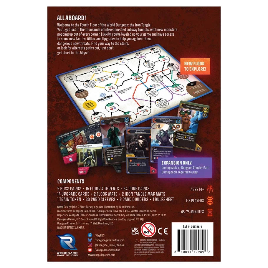 Dungeon Crawler Carl Unstoppable Iron Tangle Expansion (Preorder)