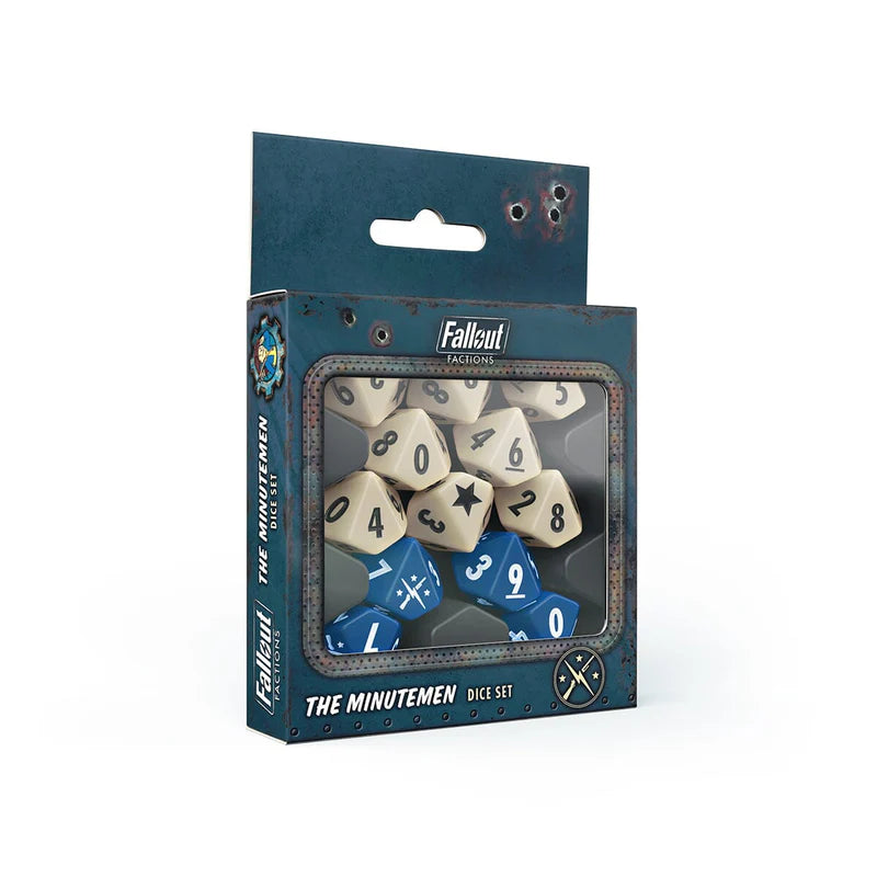 Fallout: Factions - Minutemen Dice Set (Preorder)