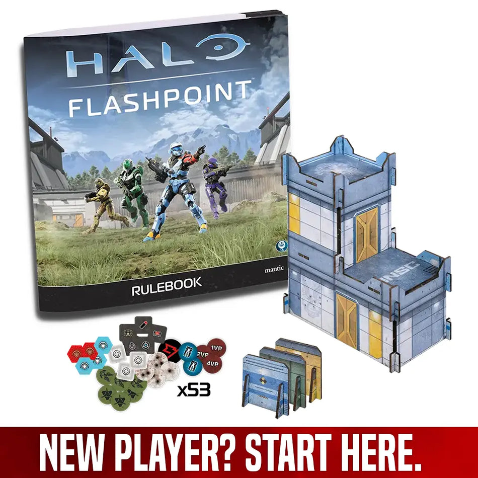 Halo: Flashpoint - Game Rulebook Pack (Preorder)