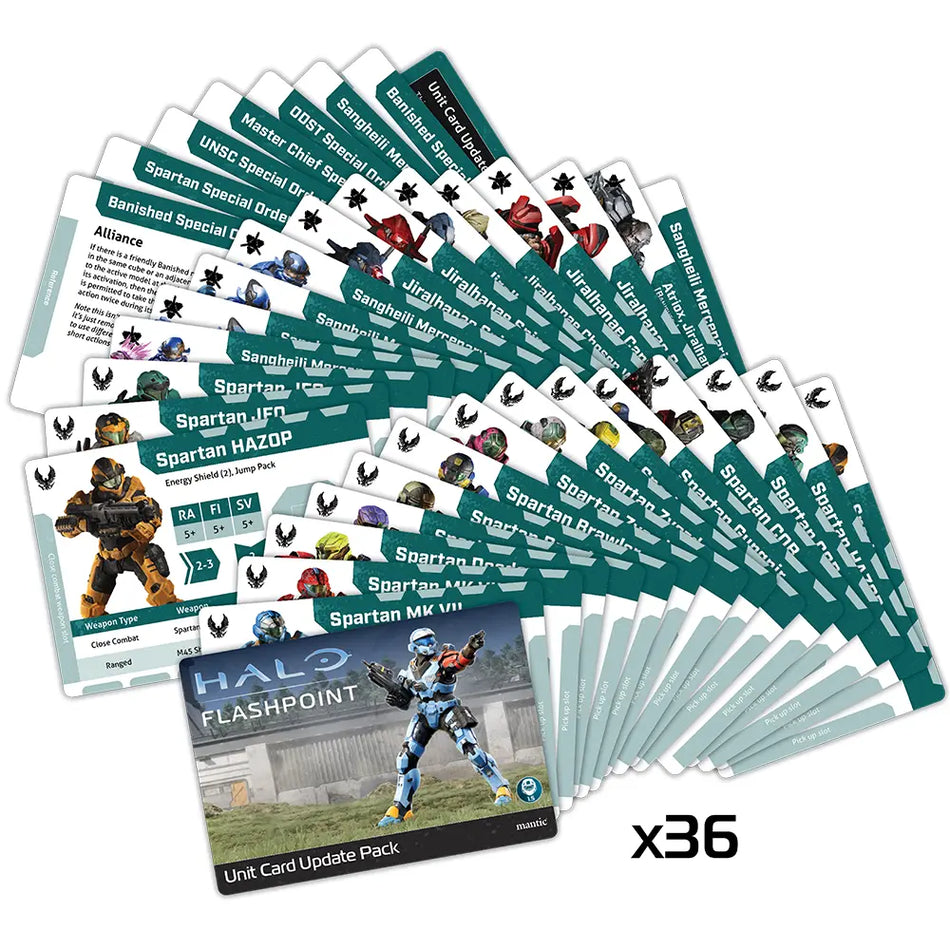 Halo: Flashpoint - Unit Card Update Pack (Preorder)