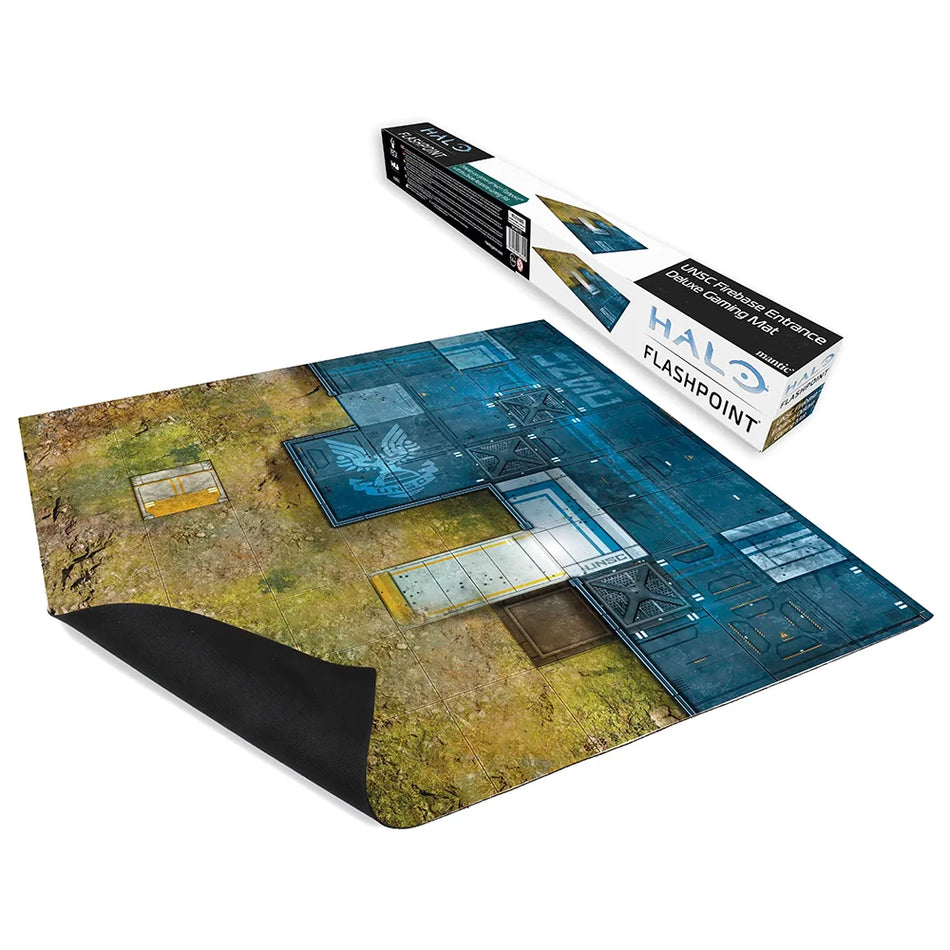 Halo: Flashpoint - UNSC Firebase Entrance Deluxe Gaming Mat (Preorder)