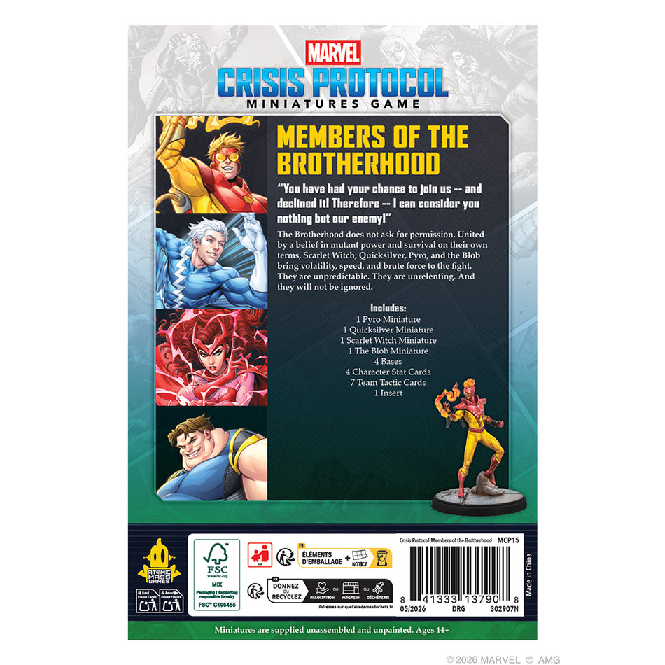 Marvel: Crisis Protocol – Members of the Brotherhood (Preorder)