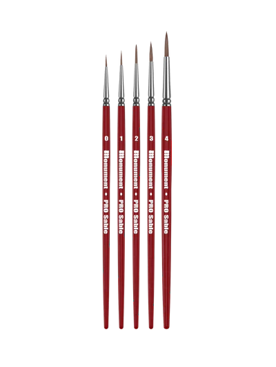 Pro Sable Brush Set