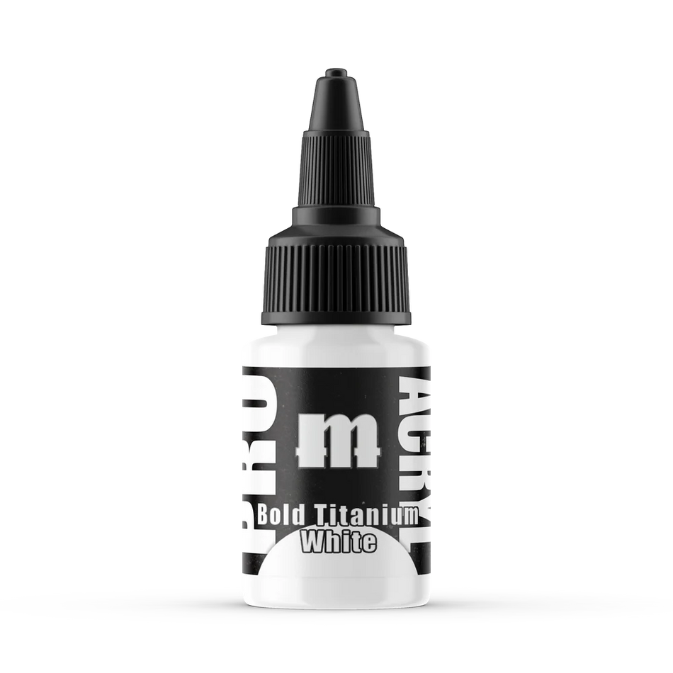 001-Pro Acryl Bold Titanium White