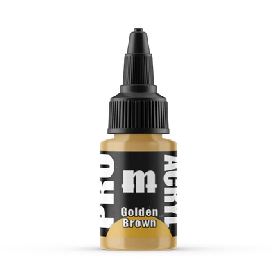 017-Pro Acryl Golden Brown