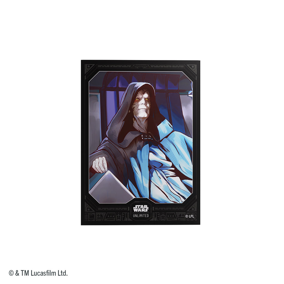 Star Wars: Unlimited Premium Art Sleeves - Emperor Palpatine (Preorder)