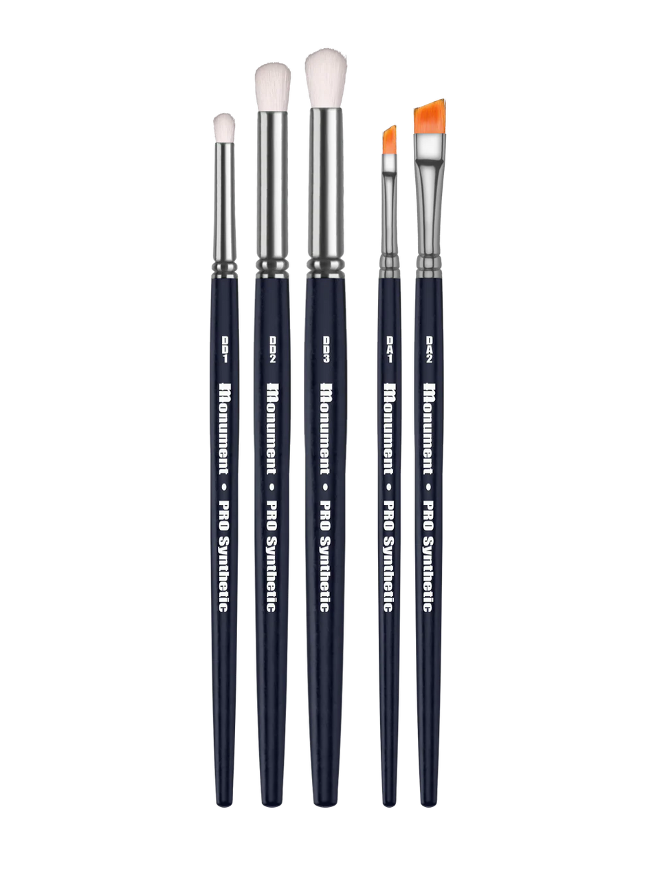 Pro Synthetic Drybrush Set