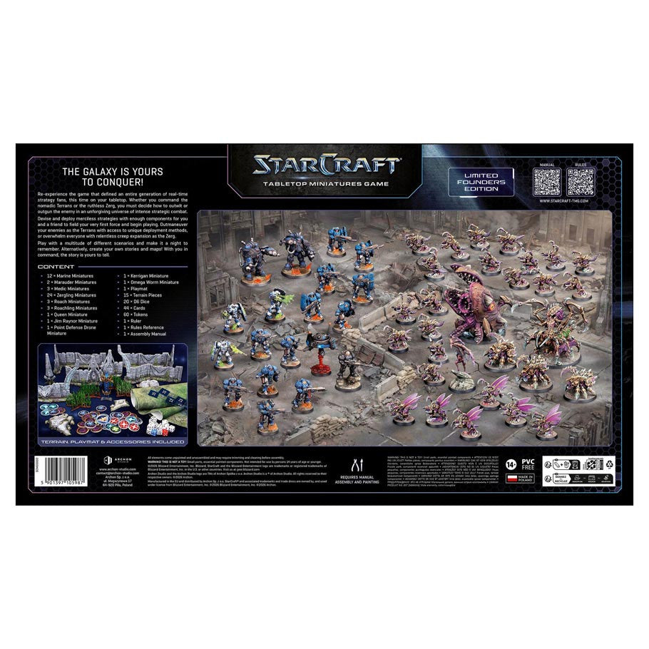 StarCraft Tabletop Miniatures Game: 2 Player Starter Set: Founders Edition (Preorder)