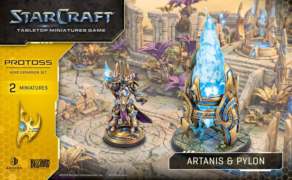 StarCraft Tabletop Miniatures Game: Protoss - Artanis Hero Expansion (Preorder)