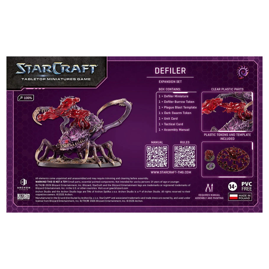 StarCraft Tabletop Miniatures Game: Zerg - Defiler (Preorder)