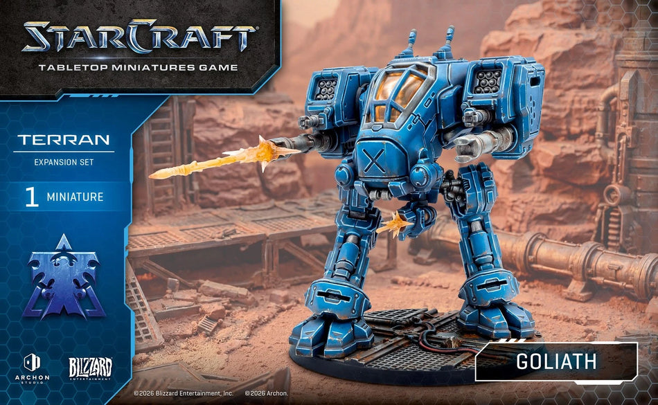 StarCraft Tabletop Miniatures Game: Terran - Goliath Expansion (Preorder)