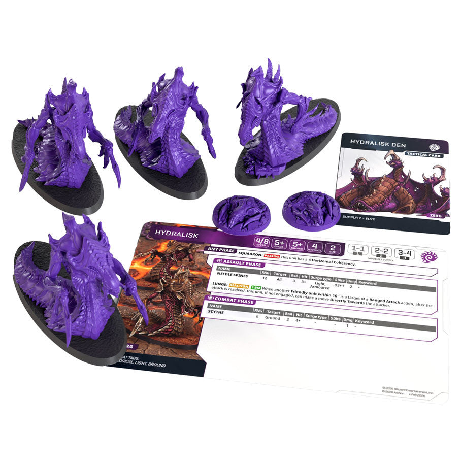 StarCraft Tabletop Miniatures Game: Zerg - Hydralisk Expansion (Preorder)