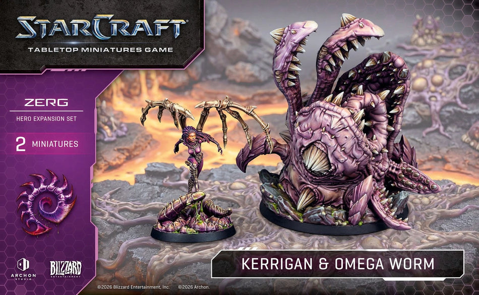StarCraft Tabletop Miniatures Game: Zerg - Kerrigan Hero Expansion (Preorder)