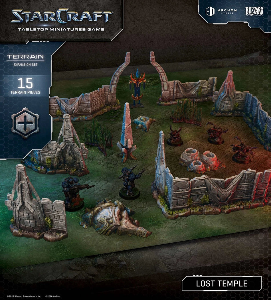 StarCraft Tabletop Miniatures Game: Terrain - Lost Temple Expansion