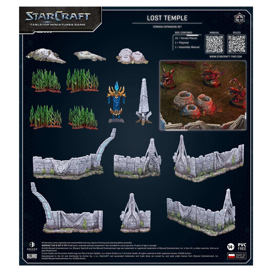 StarCraft Tabletop Miniatures Game: Terrain - Lost Temple Expansion