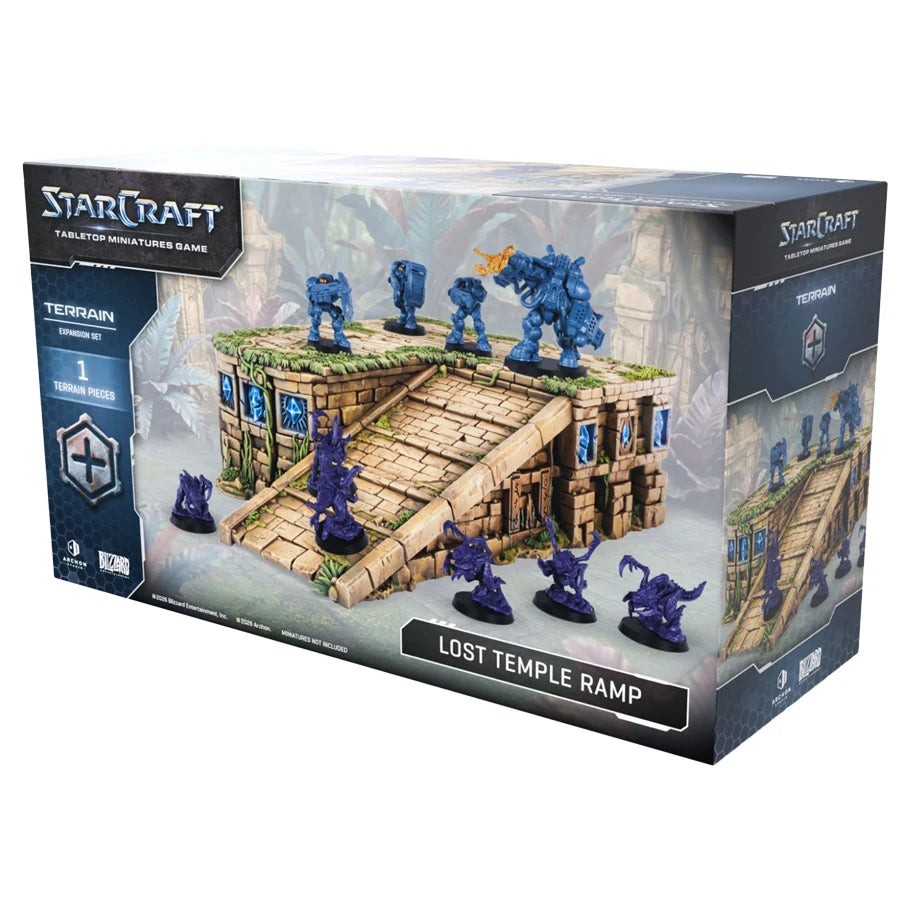 StarCraft Tabletop Miniatures Game: Lost Temple Ramp Expansion Set (Preorder)