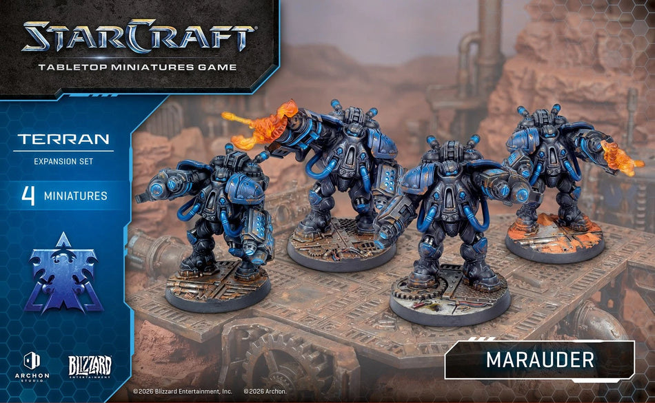 StarCraft Tabletop Miniatures Game: Terran - Marauder Expansion (Preorder)