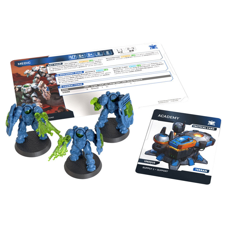 StarCraft Tabletop Miniatures Game: Terran - Medic Expansion (Preorder)
