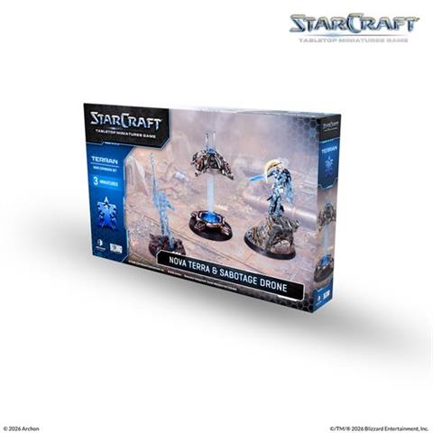 StarCraft Tabletop Miniatures Game: Terran - Nova Terra (Preorder)