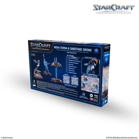 StarCraft Tabletop Miniatures Game: Terran - Nova Terra (Preorder)