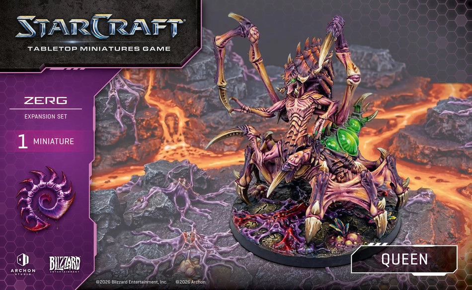 StarCraft Tabletop Miniatures Game: Zerg - Queen Expansion (Preorder)