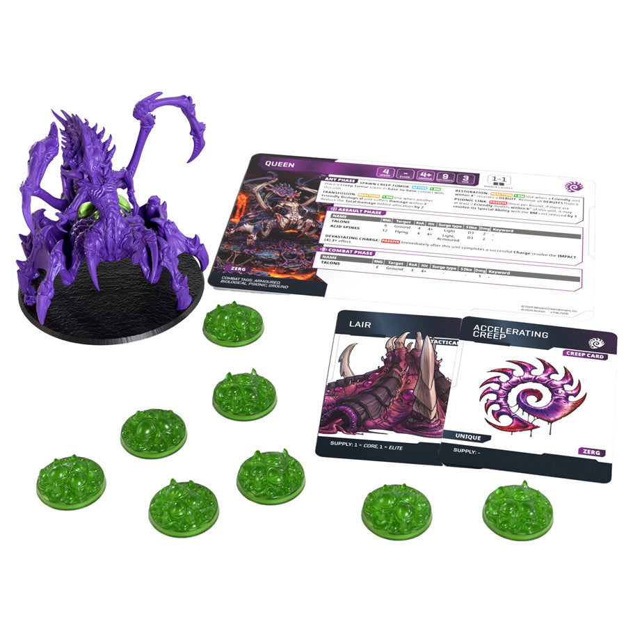 StarCraft Tabletop Miniatures Game: Zerg - Queen Expansion (Preorder)