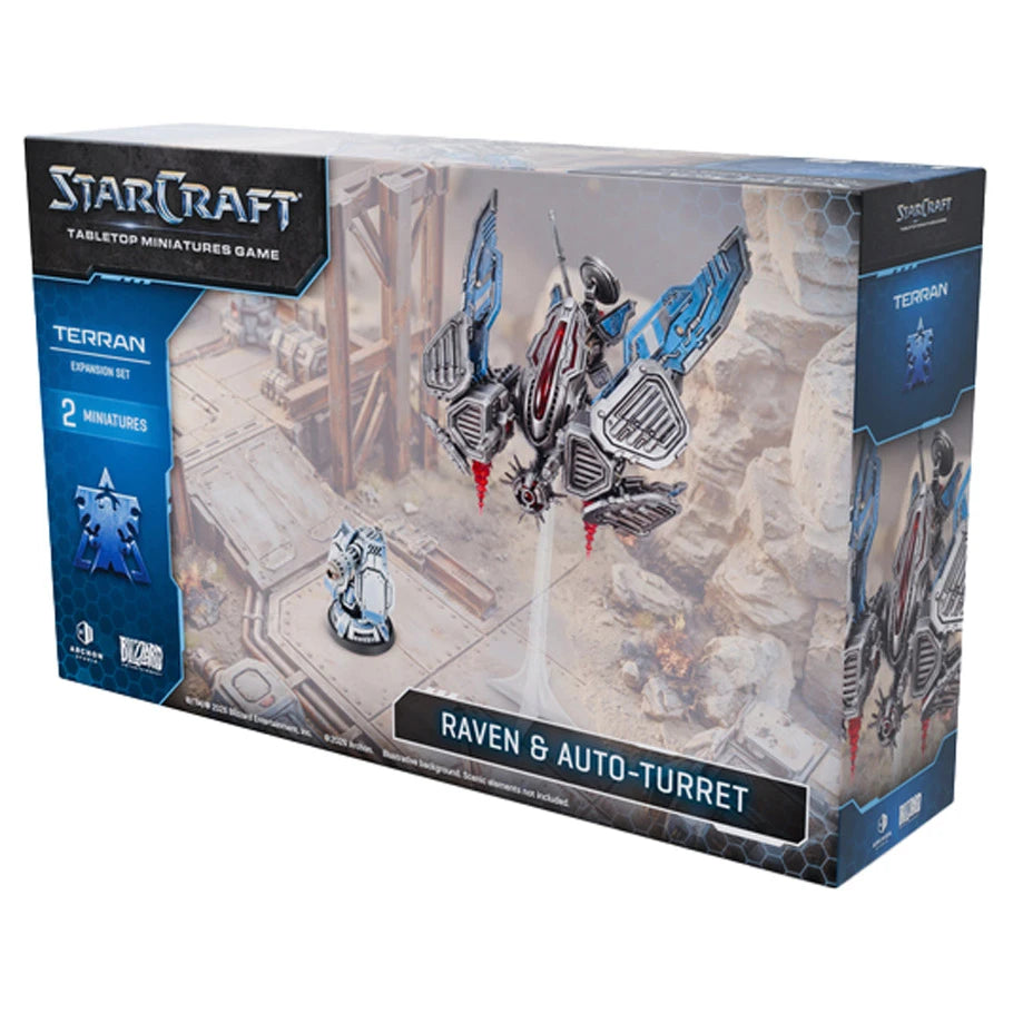 StarCraft Tabletop Miniatures Game: Terran - Raven and Auto-Turret (Preorder)