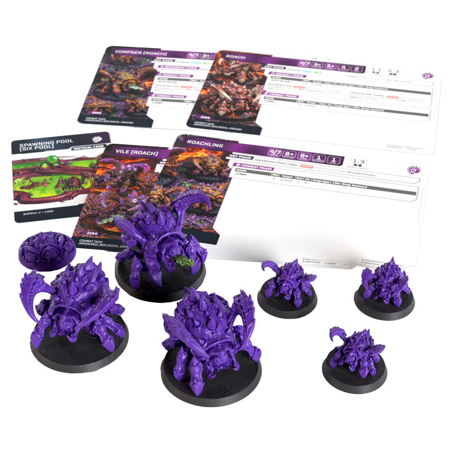 StarCraft Tabletop Miniatures Game: Zerg - Roach Expansion (Preorder)