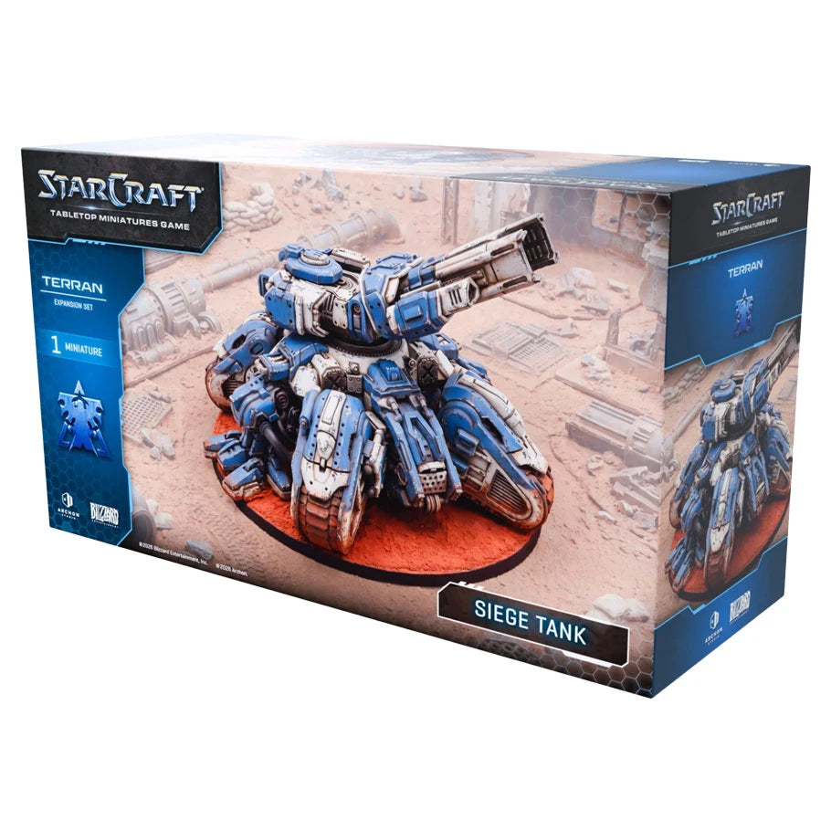StarCraft Tabletop Miniatures Game: Terran - Siege Tank Expansion Set (Preorder)