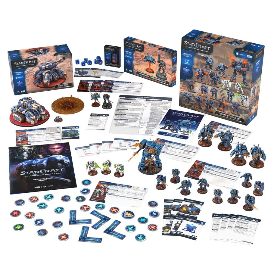 StarCraft Tabletop Miniatures Game: Terran - Bundle (Preorder)