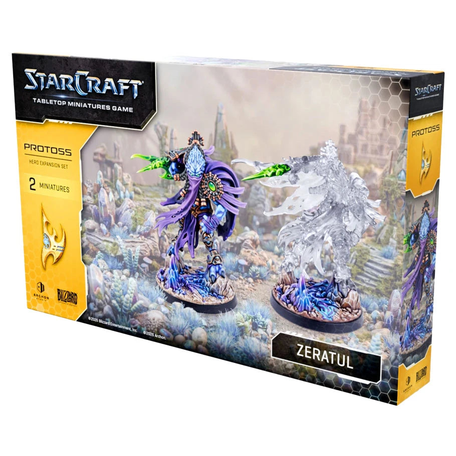 StarCraft Tabletop Miniatures Game: Protoss - Zeratul Hero Expansion Set (Preorder)