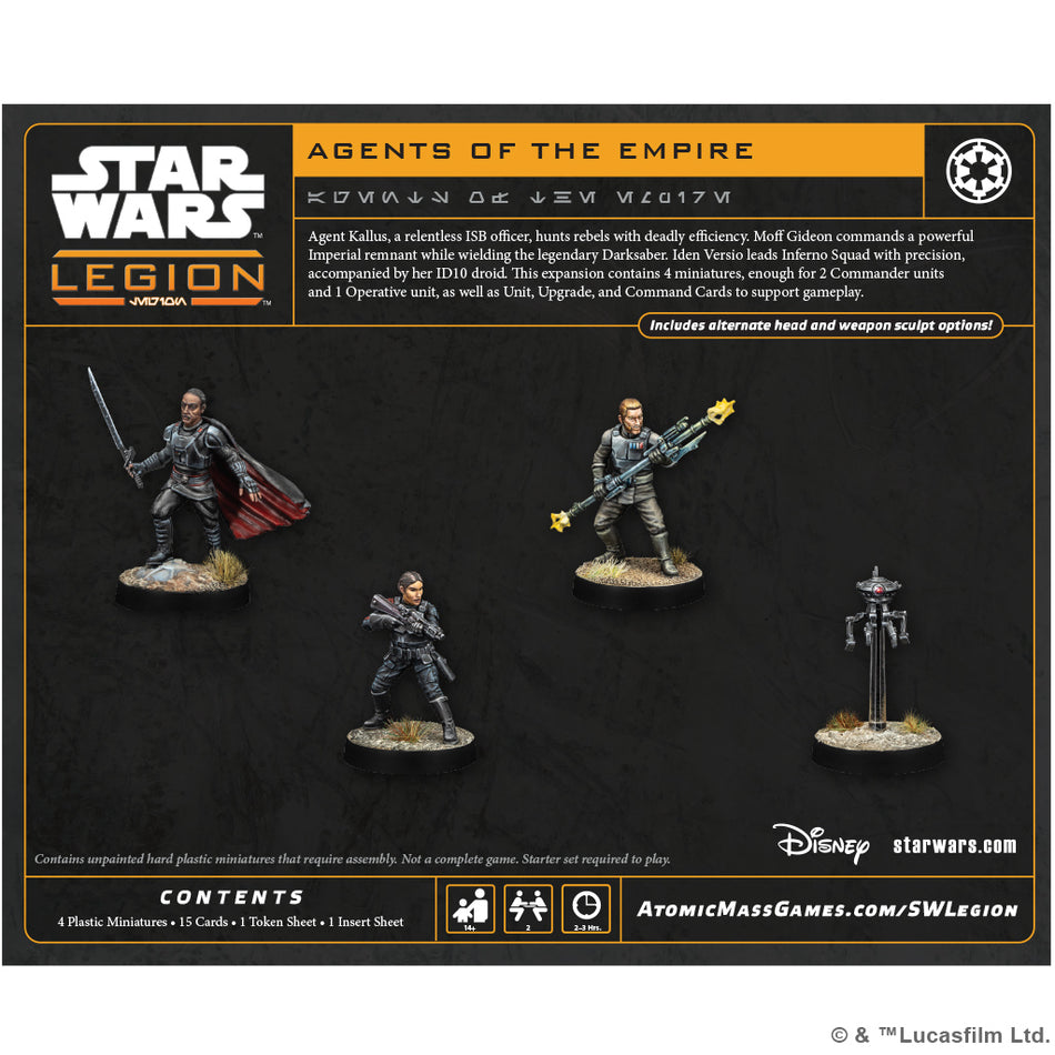 Star Wars: Legion – Agents of the Empire (Preorder)