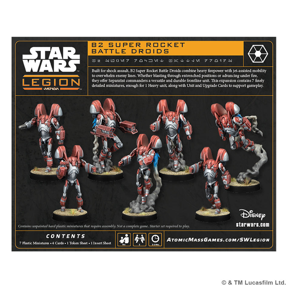 Star Wars: Legion – B2 Super Rocket Battle Droids (Preorder)