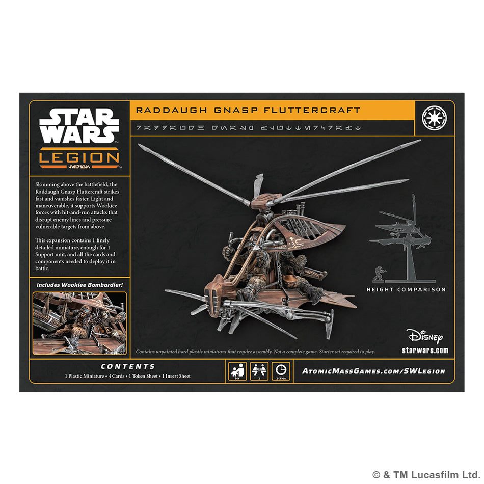 Star Wars: Legion – Star Wars: Legion – Raddaugh Gnasp Fluttercraft (Preorder)