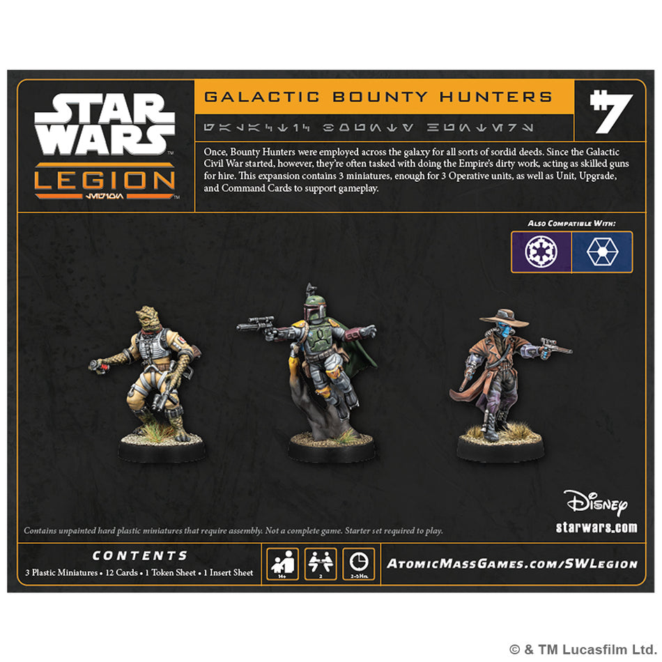 Star Wars: Legion –Galactic Bounty Hunters (Preorder)