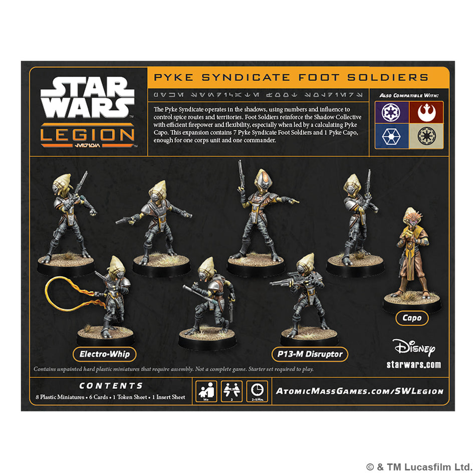 Star Wars: Legion – Pyke Syndicate Foot Soldiers (Preorder)