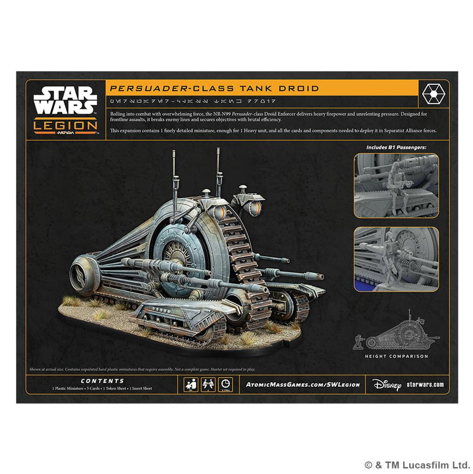 Star Wars: Legion – NR-N99 Persuader Droid (Preorder)