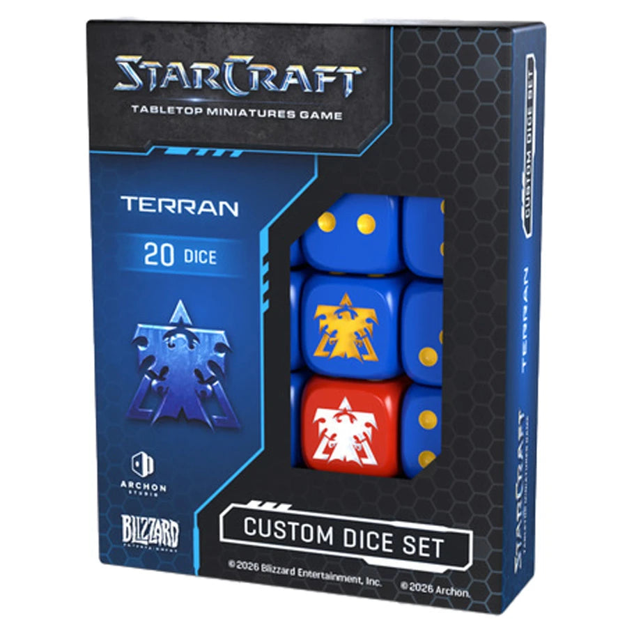 StarCraft Tabletop Miniatures Game: Terran - Dice Set (Preorder)