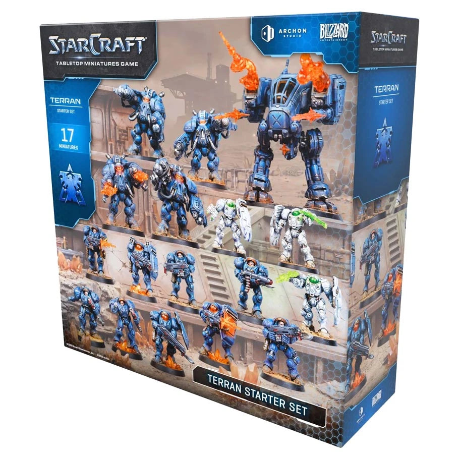 StarCraft Tabletop Miniatures Game: Terran Starter Set (Preorder)