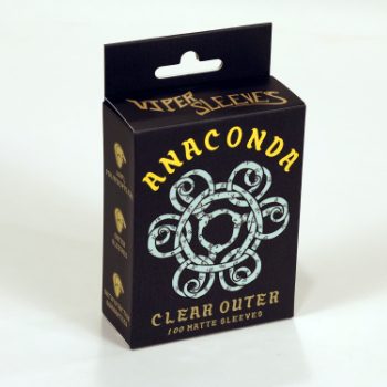 Viper Sleeves: Anaconda - Standard Clear Outer Sleeves (100 count)