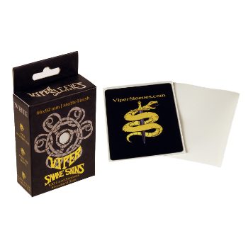 Viper Snakeskins: White Matte Standard (100 count)