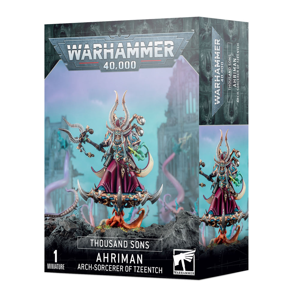 Warhammer 40K: Thousand Sons - Ahriman Arch-sorcerer of Tzeentch
