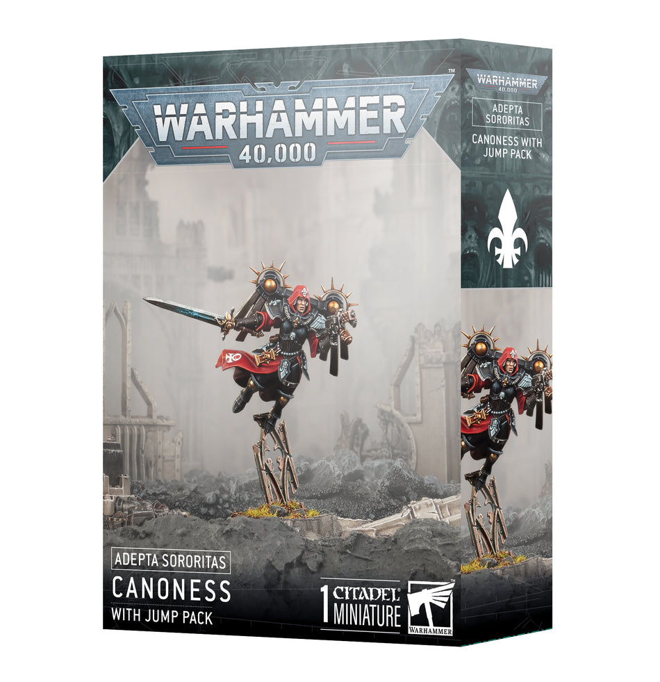 Warhammer 40k: Adepta Sororitas - Canoness w/Jump Pack