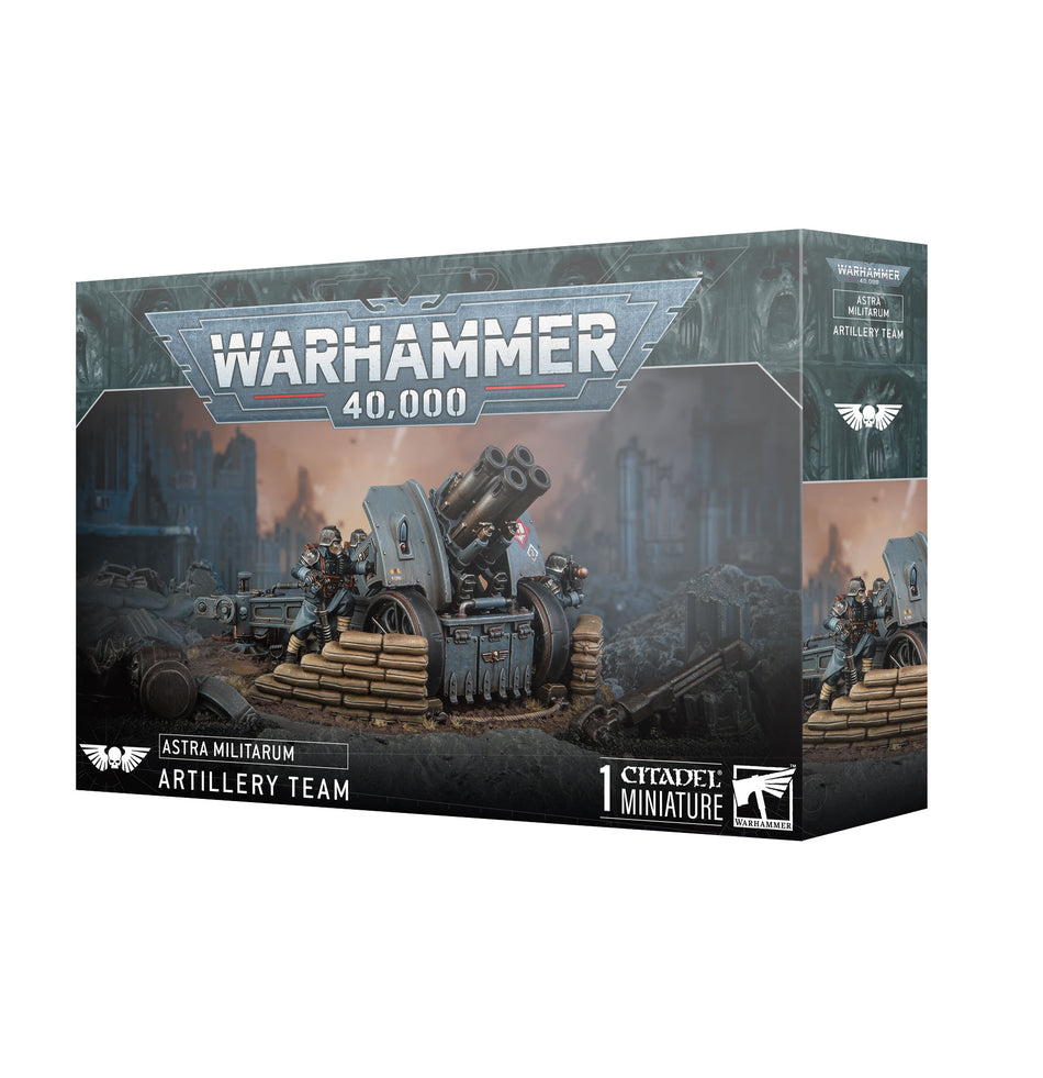 Warhammer 40k: Astra Militarum - Krieg Artillery Team