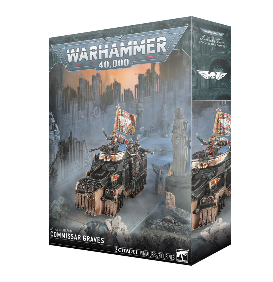 Warhammer 40k: Astra Militarum - Comissar Graves