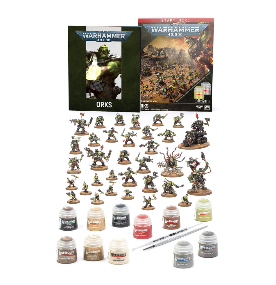 Warhammer 40K: Essentials - Getting Started With Orks (Preorder)